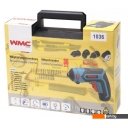 Шуруповерты, гайковерты, электроотвертки WMC Tools 1036 (с 1-им АКБ, кейс, набор оснастки)