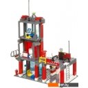 Конструкторы Bondibon Пожарная Служба. Пожарная станция ВВ4048