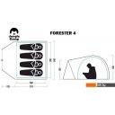 Палатки Jungle Camp Forester 4 (камуфляж)