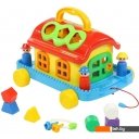 Развивающие игрушки Полесье Сказочный домик на колесиках (в сеточке)