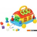 Развивающие игрушки Полесье Сказочный домик на колесиках (в сеточке)