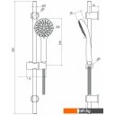 Душевые системы и гарнитуры Deante Avis NGV 051K