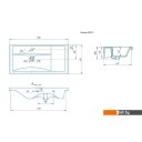 Умывальники Kirovit Фостер 80 П