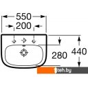 Умывальники Roca Debba 55x44 [32799500Y]