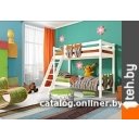 Кровати Мебельград Соня вариант 10 (массив сосны белый)