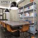 Полки, стеллажи, системы хранения Brabix Ms Kd-185/30-4 291114