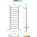 Полотенцесушители Ростела Соната нижнее подключение 1/2
