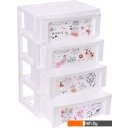 Ящики, корзины, органайзеры Berossi Bongo 4-секционный АС20901030 (Париж, снежно-белый)