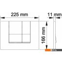 Клавиши и системы смыва Berges Wasserhaus Novum S3 040043 (хром)