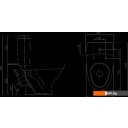 Унитазы Santeri Вест Стандарт (1.P201.8.S00.00B.F)