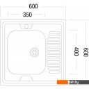 Кухонные мойки Ukinox STD600.600-5C 0R (с сифоном) Кухонные мойки Ukinox STD600.600-5C 0R (с сифоном)