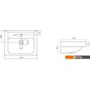 Умывальники Santek Тигода-50 50x38 [1.WH30.2.128]