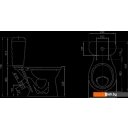 Унитазы Santeri Виктория Стандарт (1.P301.6.S00.00B.F)