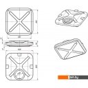 Летние души и умывальники для дач ЭкоПром Rostok 110 л