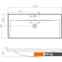 Умывальники Акватон Айрис 100 1A723031AG010