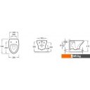 Унитазы Jacob Delafon Nouvelle Vague EDJ102-00 (без сиденья)