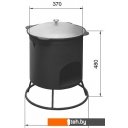 Мангалы, грили, барбекю Везувий Печь под казан Малая 12л Мангалы, грили, барбекю Везувий Печь под казан Малая 12л