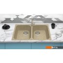 Кухонные мойки Berge BR-7322 (песочный)