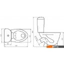 Унитазы Santeri Версия белый [1.P401.5.S00.00B.F]