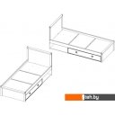 Кровати Anrex Magellan 90x200 656385 (сосна винтаж)