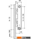 Радиаторы отопления Royal Thermo Ventil Compact VC11-500-800 (Bianco Traffico)