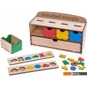 Развивающие игрушки Smile Decor Волшебный комодик. Пуговки А024