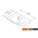 Умывальники AM.PM Like M80WCC0652WG 65x45.2