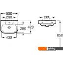 Умывальники Roca Debba 50x42 [32799600Y]