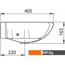 Умывальники Santeri Радиан 40.5x48 [1.3130.9.S00.10B.0]
