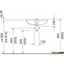 Умывальники Duravit D-Code 58x45.5 [0338560000]