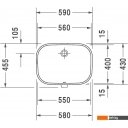 Умывальники Duravit D-Code 58x45.5 [0338560000]