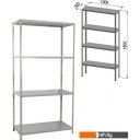 Полки, стеллажи, системы хранения Brabix Ms Kd-185/50-4 291116 Полки, стеллажи, системы хранения Brabix Ms Kd-185/50-4 291116