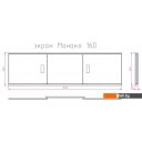 Экраны под ванну Onika Монако 160 (белый)