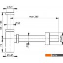 Сифоны Alcaplast A401