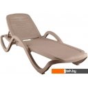 Шезлонги Элластик-Пласт Capri плетеный 195x73x41 (серый)