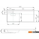 Умывальники Акватон Лондри 120 1A72843KLH01L