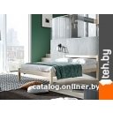 Кровати Мебельград Рино 120x200 с опорными брусками (массив сосны без покрытия)