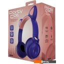 Наушники и гарнитуры QUMO Party Cat (фиолетовый)