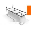 Ножки, каркасы, опоры для ванн Cersanit Lorena 170 New / K-RW-LORENAx170n