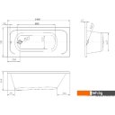 Ванны Ventospa Mitra 140x70