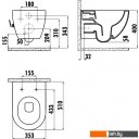 Унитазы Creavit Free FE322-34CB00E-0002 (без сиденья)
