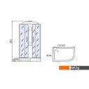 Душевые кабины River Мономах 120/80/24 МЗ R