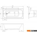 Ванны Ventospa Mitra 150x70 (с ножками)