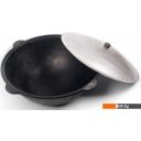 Казаны Chugun Invest Узбекский с алюминиевой крышкой (8 л, круглое дно) Казаны Chugun Invest Узбекский с алюминиевой крышкой (8 л, круглое дно)