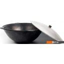 Казаны Chugun Invest Узбекский с алюминиевой крышкой (4.5 л, плоское дно) Казаны Chugun Invest Узбекский с алюминиевой крышкой (4.5 л, плоское дно)