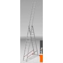 Лестницы и стремянки Новая высота NV 223 алюминиевая трёхсекционная 3x12 ступеней
