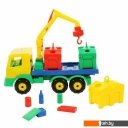 Игрушечный транспорт Полесье Престиж автомобиль-контейнеровоз 44181