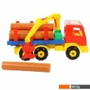 Игрушечный транспорт Полесье Престиж автомобиль-лесовоз 44198