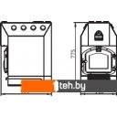 Дровяные камины, печи-камины, порталы Термофор Инженер Уголь, ЧД, ЧК, ЗГ, ТВ