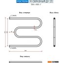 Полотенцесушители Ростела М-образный ДУ-25 1